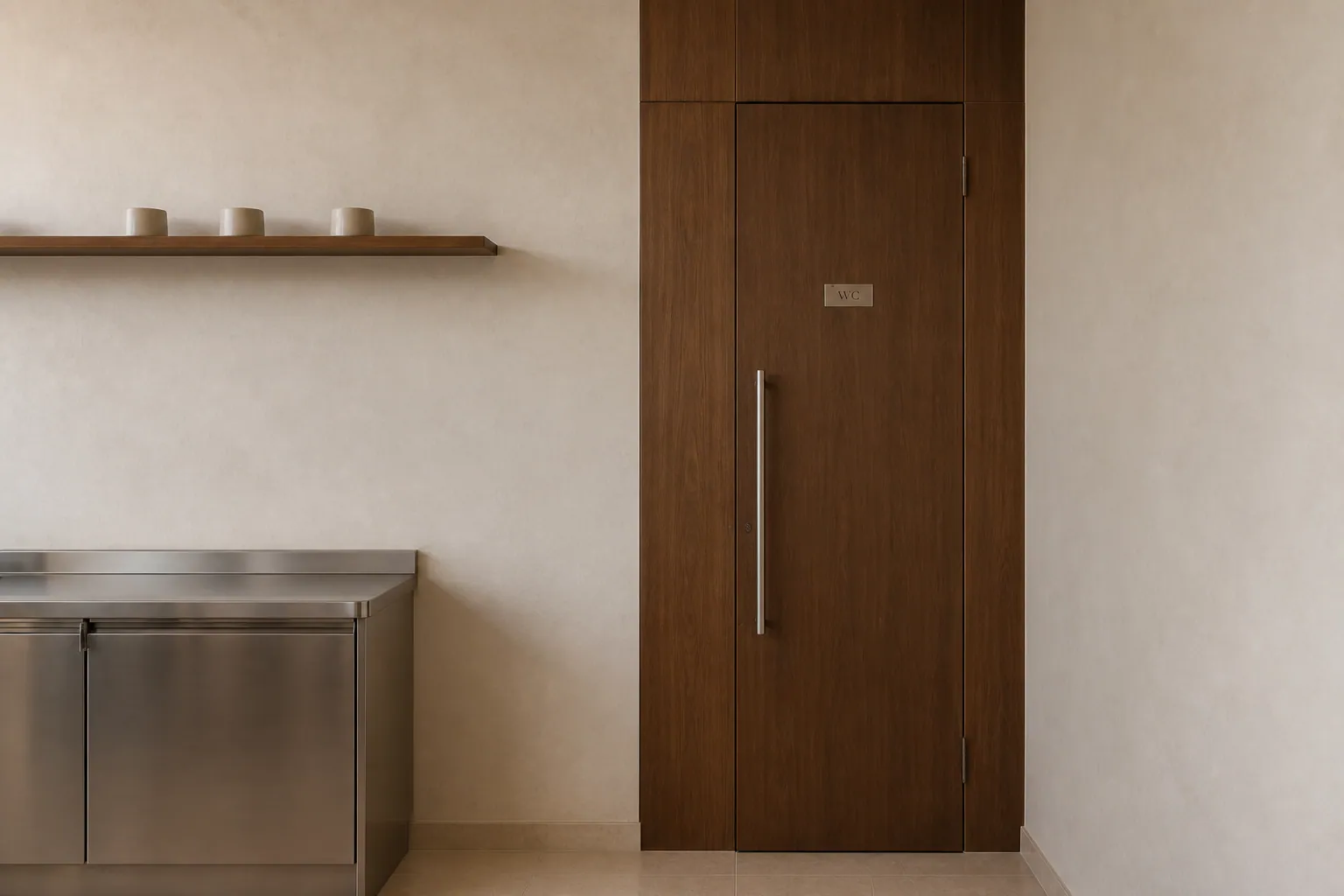 DEM konsept render — Ahşabın İçindeki Geçiş