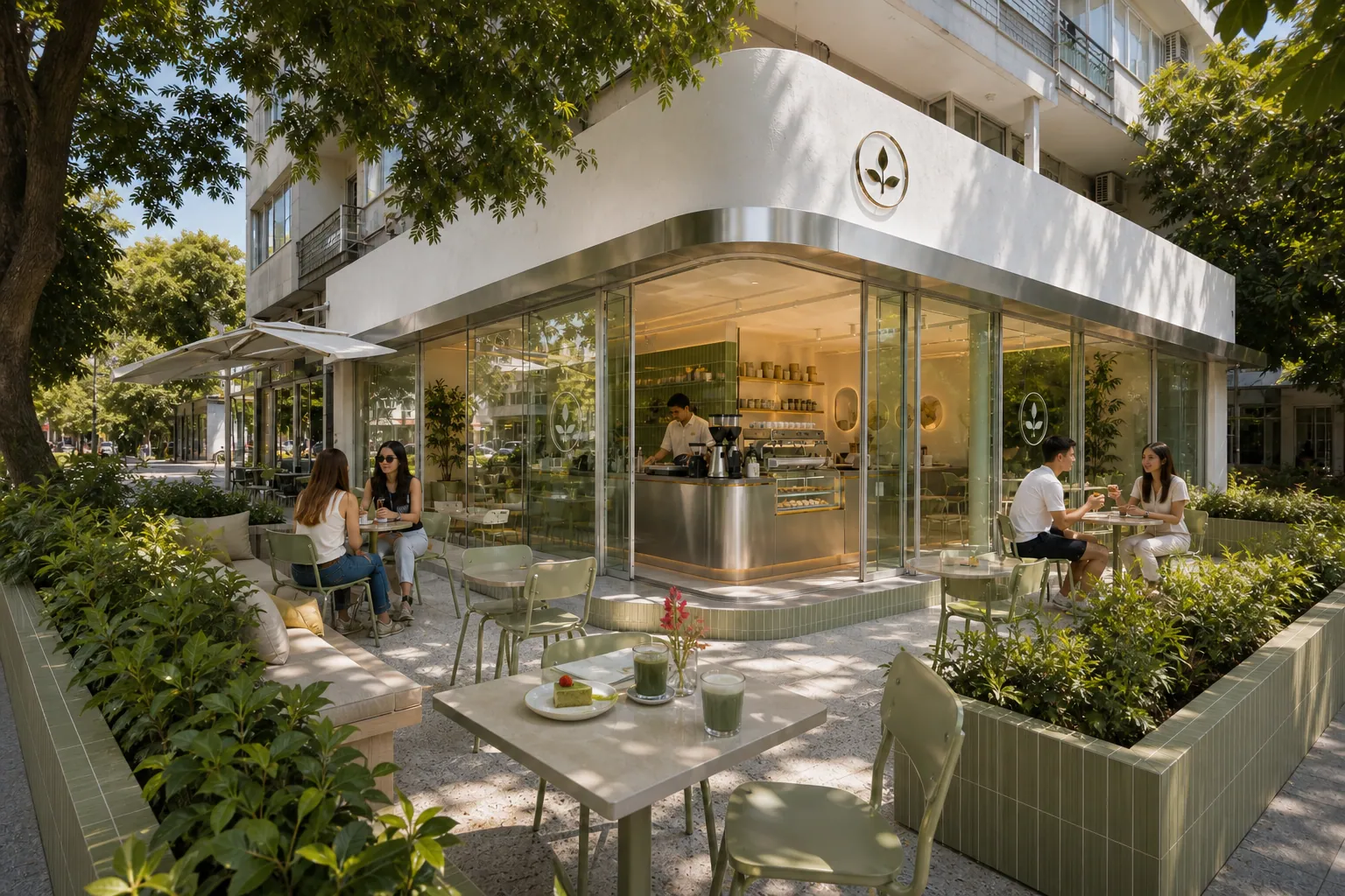 FİLİZ konsept render — Yaprakların Arasında Mola
