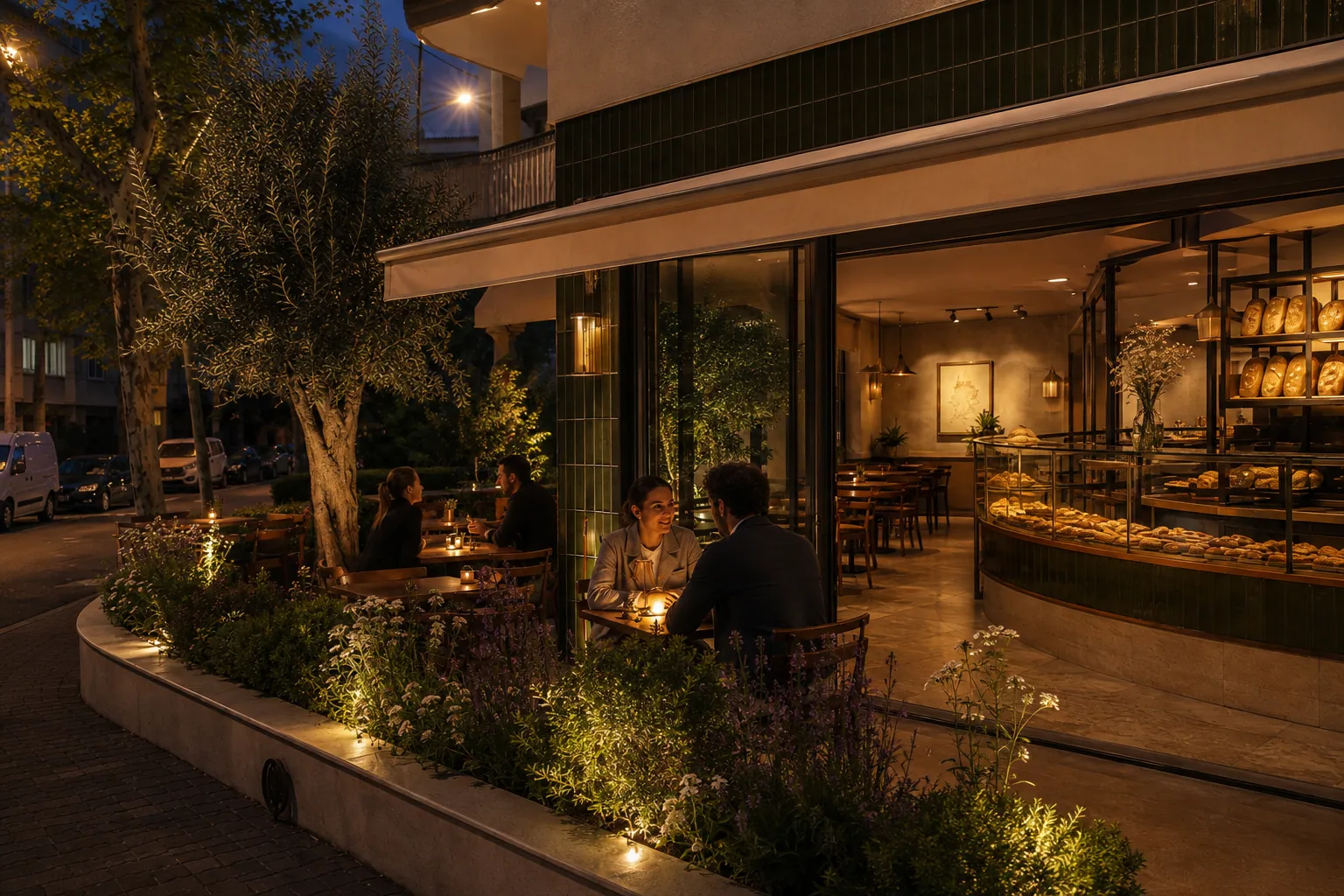 KABUK konsept render — Bahçede Son Sohbet