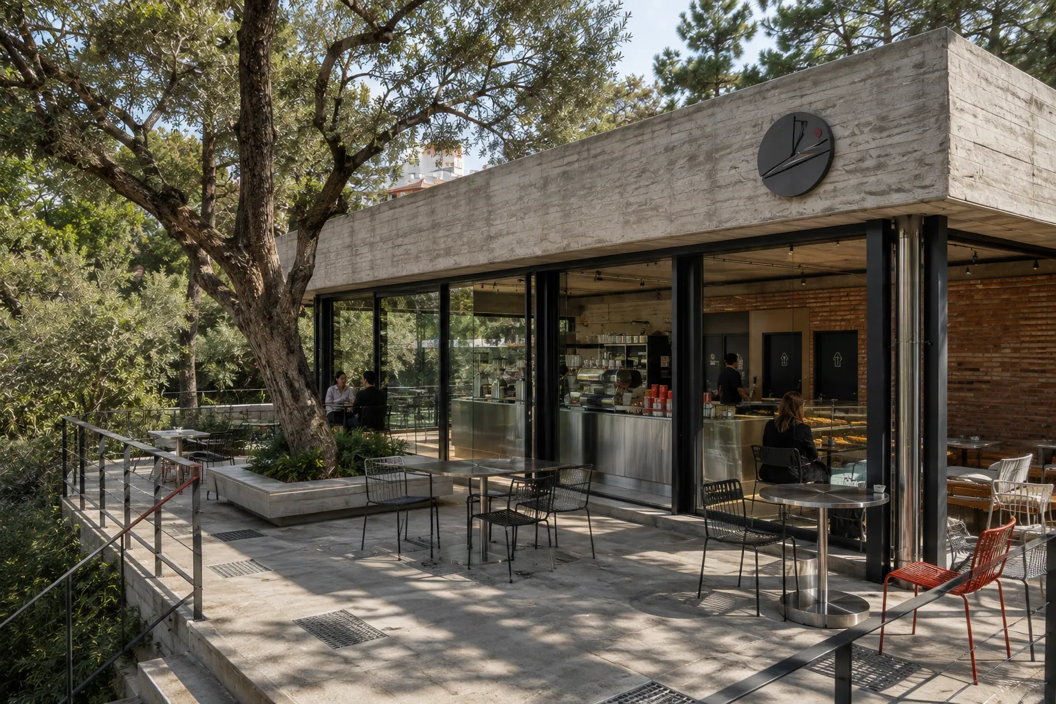 KOT konsept render — Terasın Eşiği