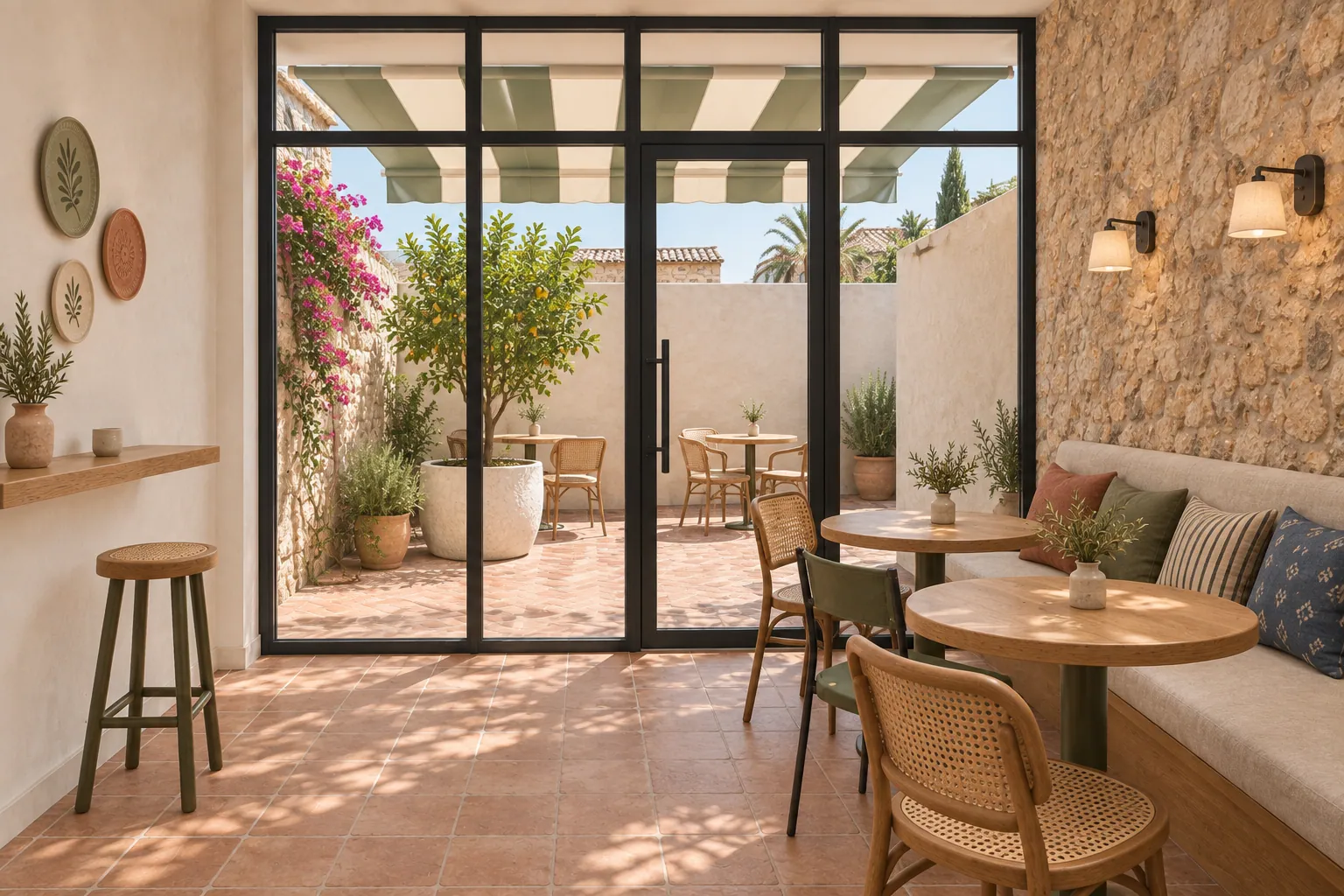 LİMON konsept render — Bahçeye Açılan Eşik