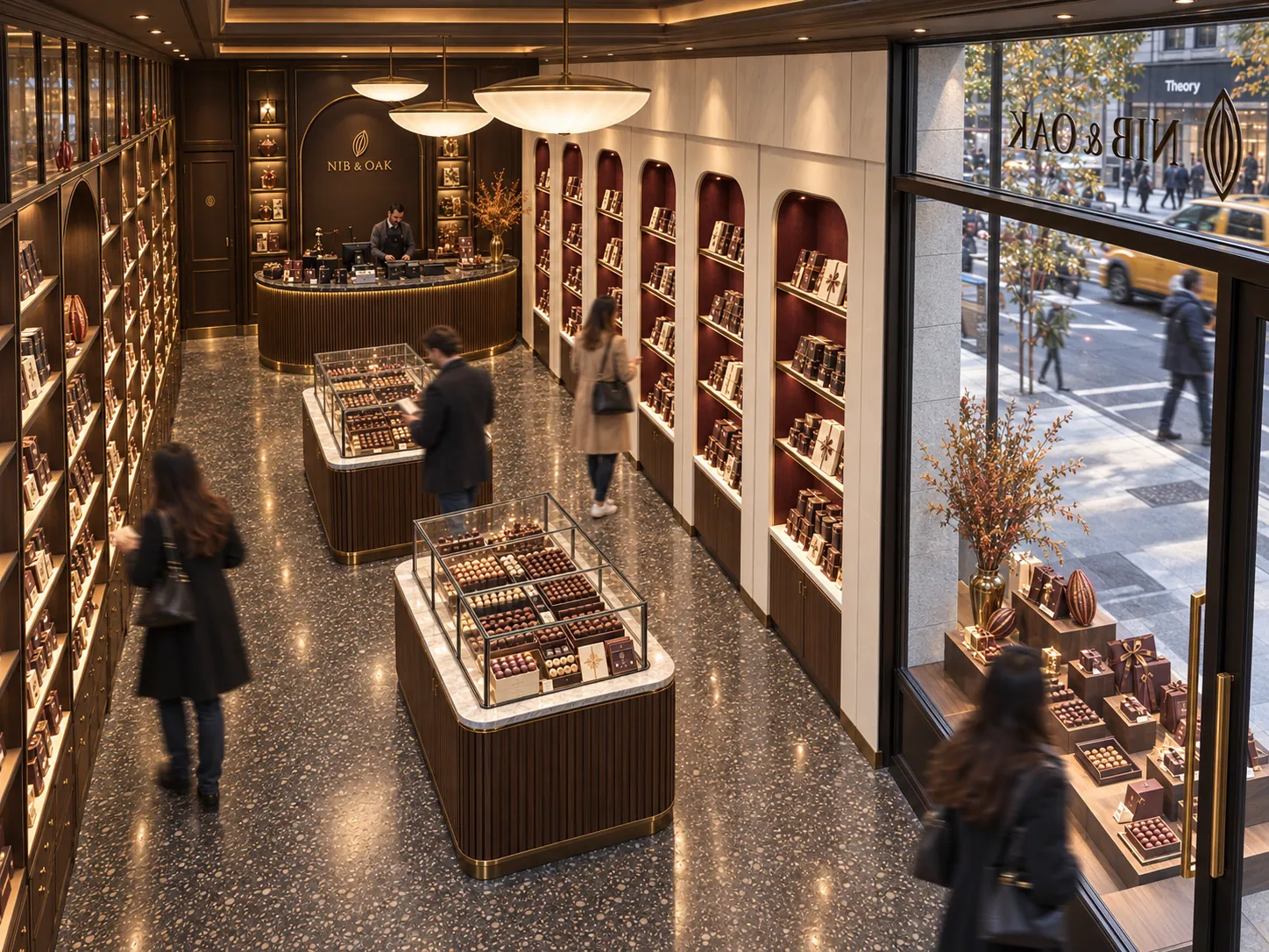 NIB & OAK konsept render — Butiğin Yüksek Bakışı