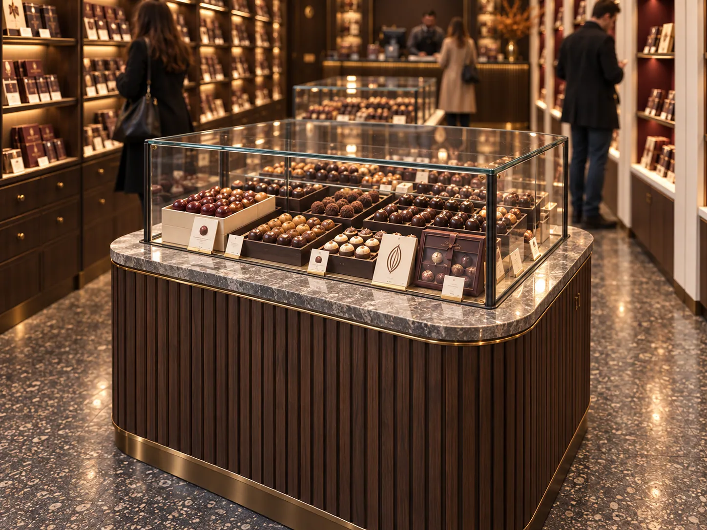 NIB & OAK konsept render — Çikolatanın Cam Adası