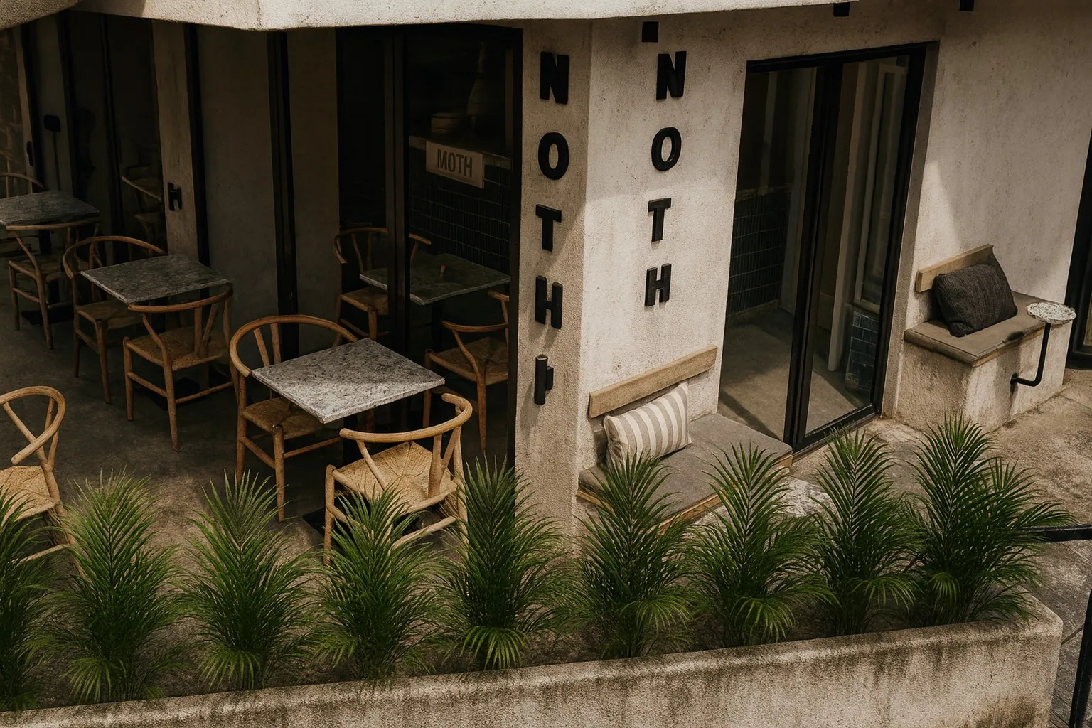 NOTH konsept render — Yeşilin Ardındaki NOTH