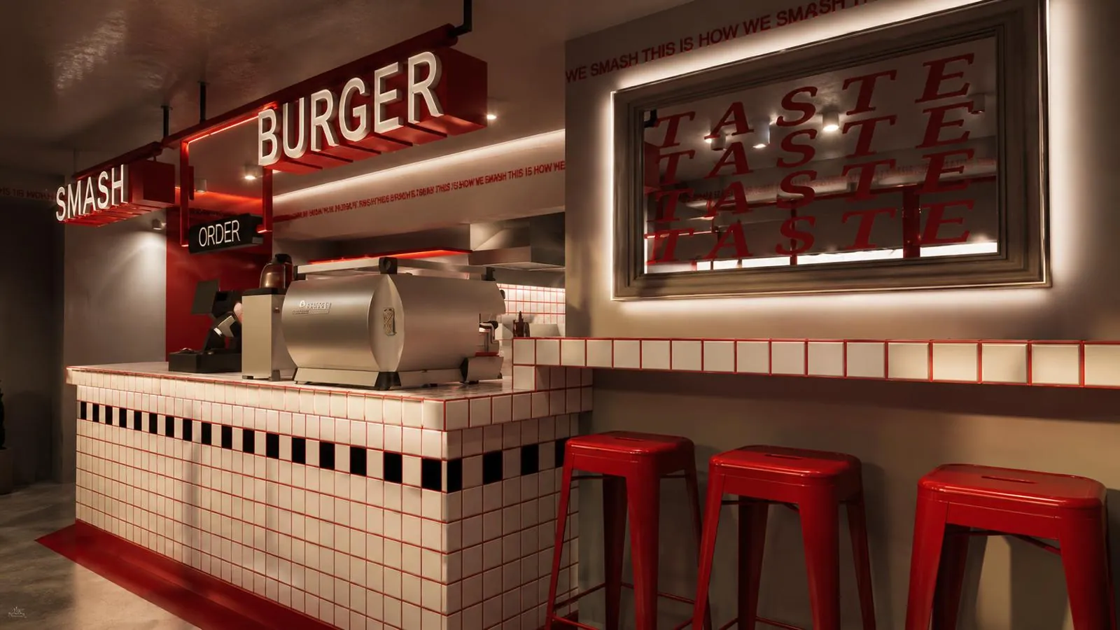 RED BUNNY konsept render — Siparişin Kırmızı Çizgisi