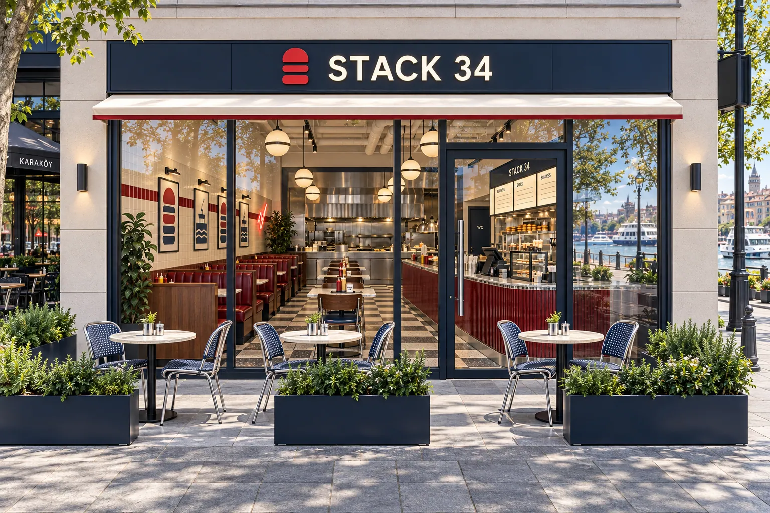 STACK 34 konsept render — STACK 34’ün Sokak Yüzü