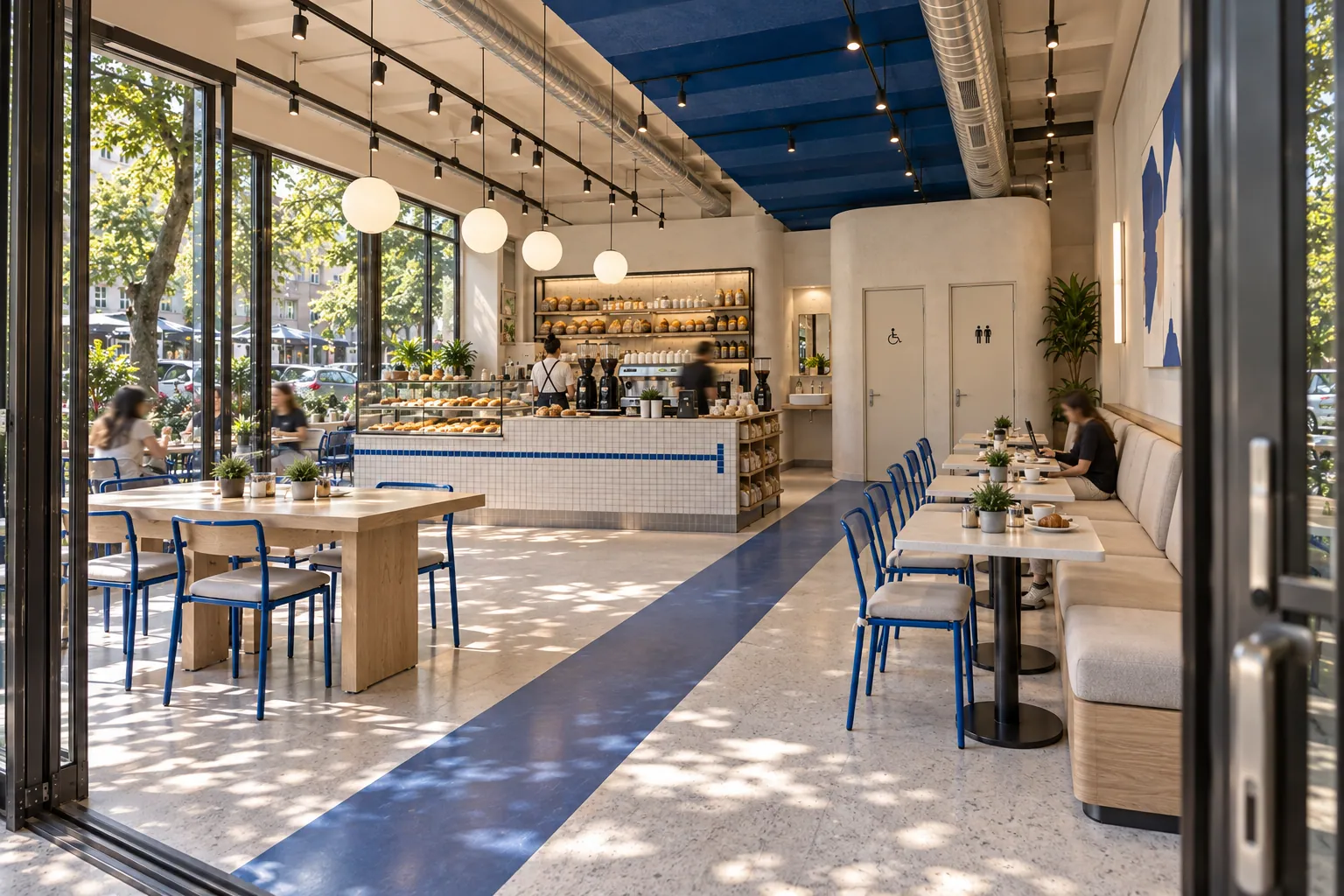 SUADİYE CAFE & BAKERY konsept render — Mavi Hattı İzlemek