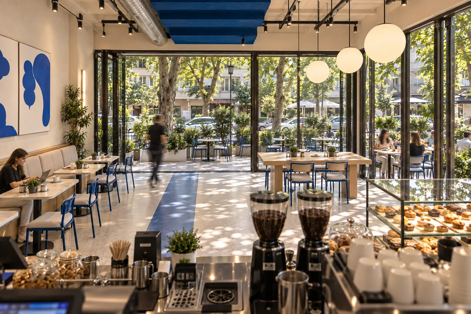 SUADİYE CAFE & BAKERY konsept render — Bardan Caddeye