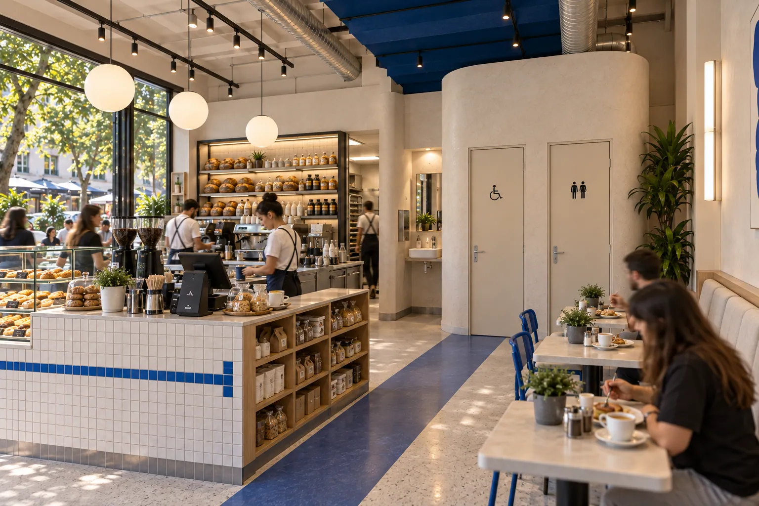 SUADİYE CAFE & BAKERY konsept render — Servisin Sonundaki Çekirdek