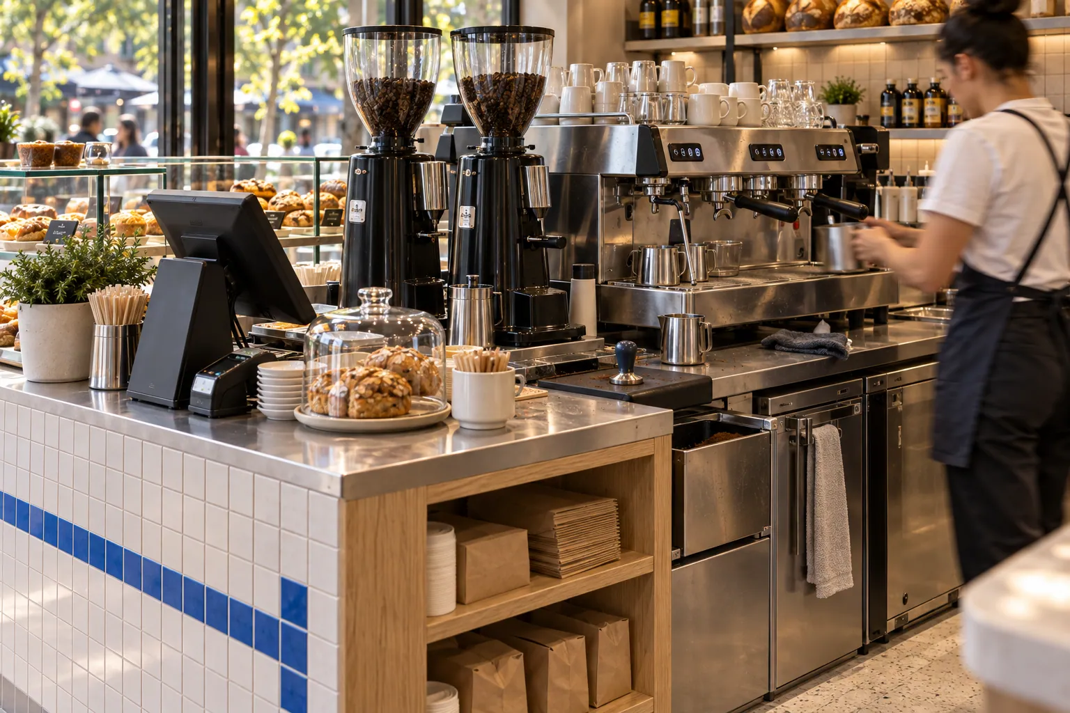 SUADİYE CAFE & BAKERY konsept render — Espressodan Teslime